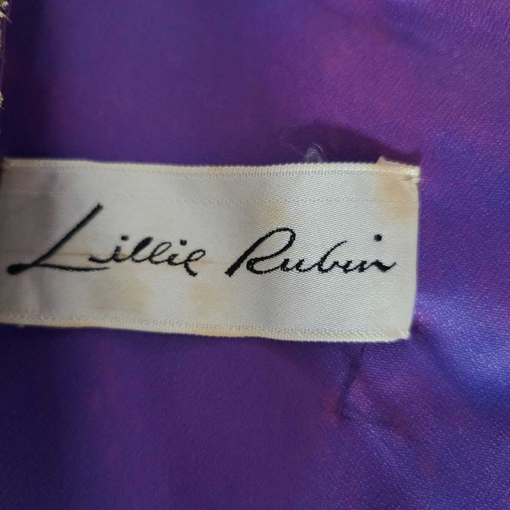 Vintage Lillie Rubin Stunning Size Small Dress - image 4