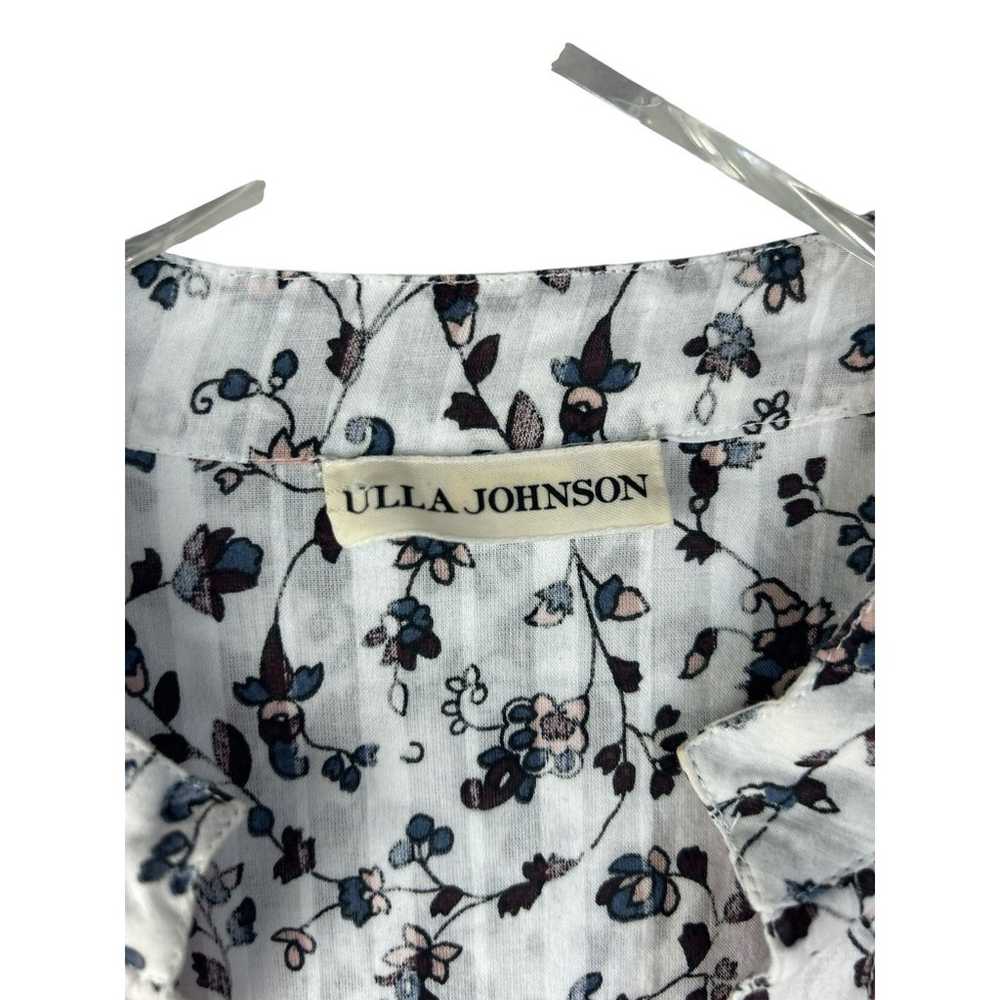 ULLA JOHNSON Selvi Printed Cotton Gauze Midi Dres… - image 9