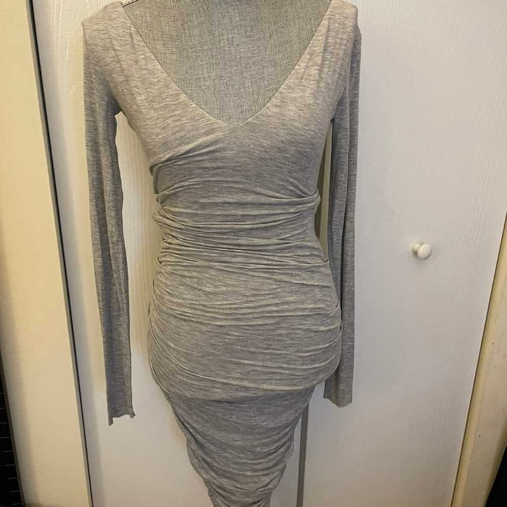 Bailey 44 grey sweat dress Anthropology - image 6