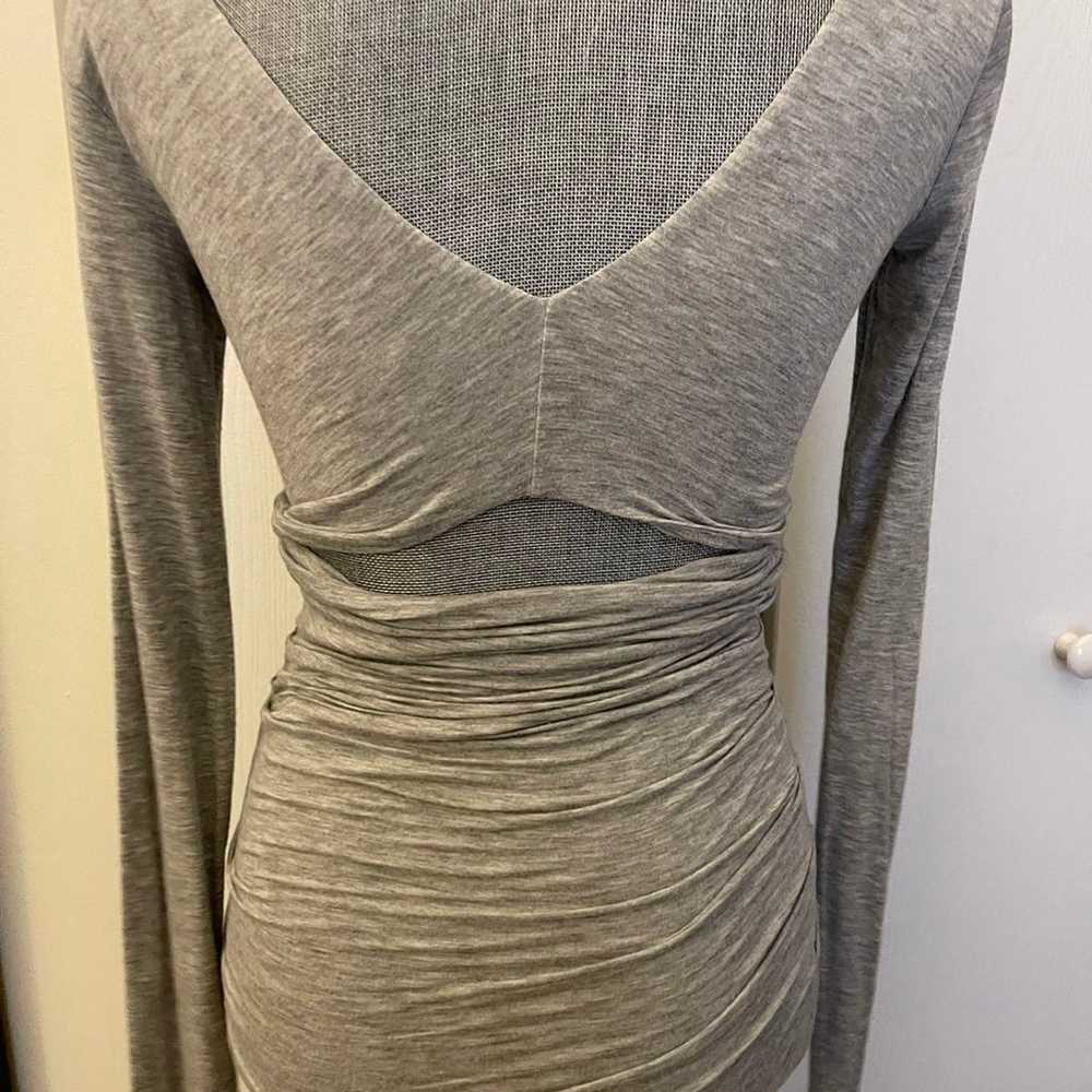 Bailey 44 grey sweat dress Anthropology - image 7