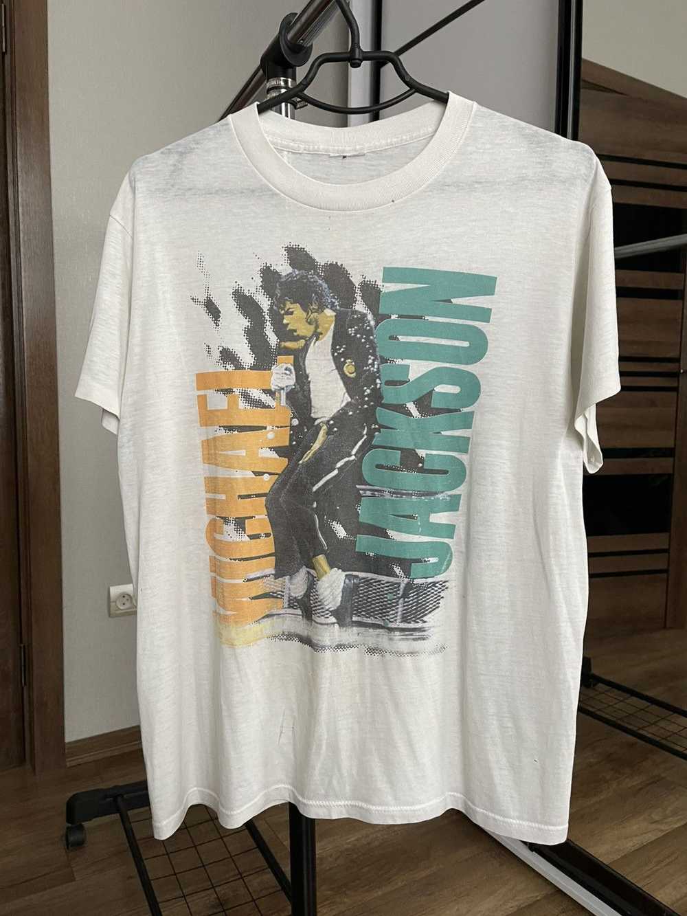 Band Tees × Michael Jackson × Vintage 1988 Michae… - image 1