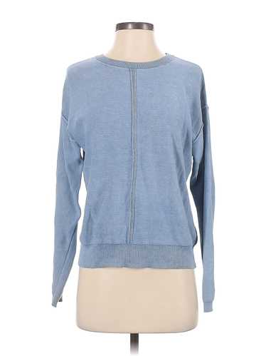 MAX Women Blue Pullover Sweater XS