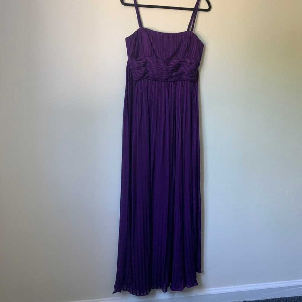 EUC BCBG Max Azria Silk Gown - image 2