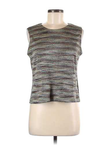 Units Women Silver Sweater Vest M Petites