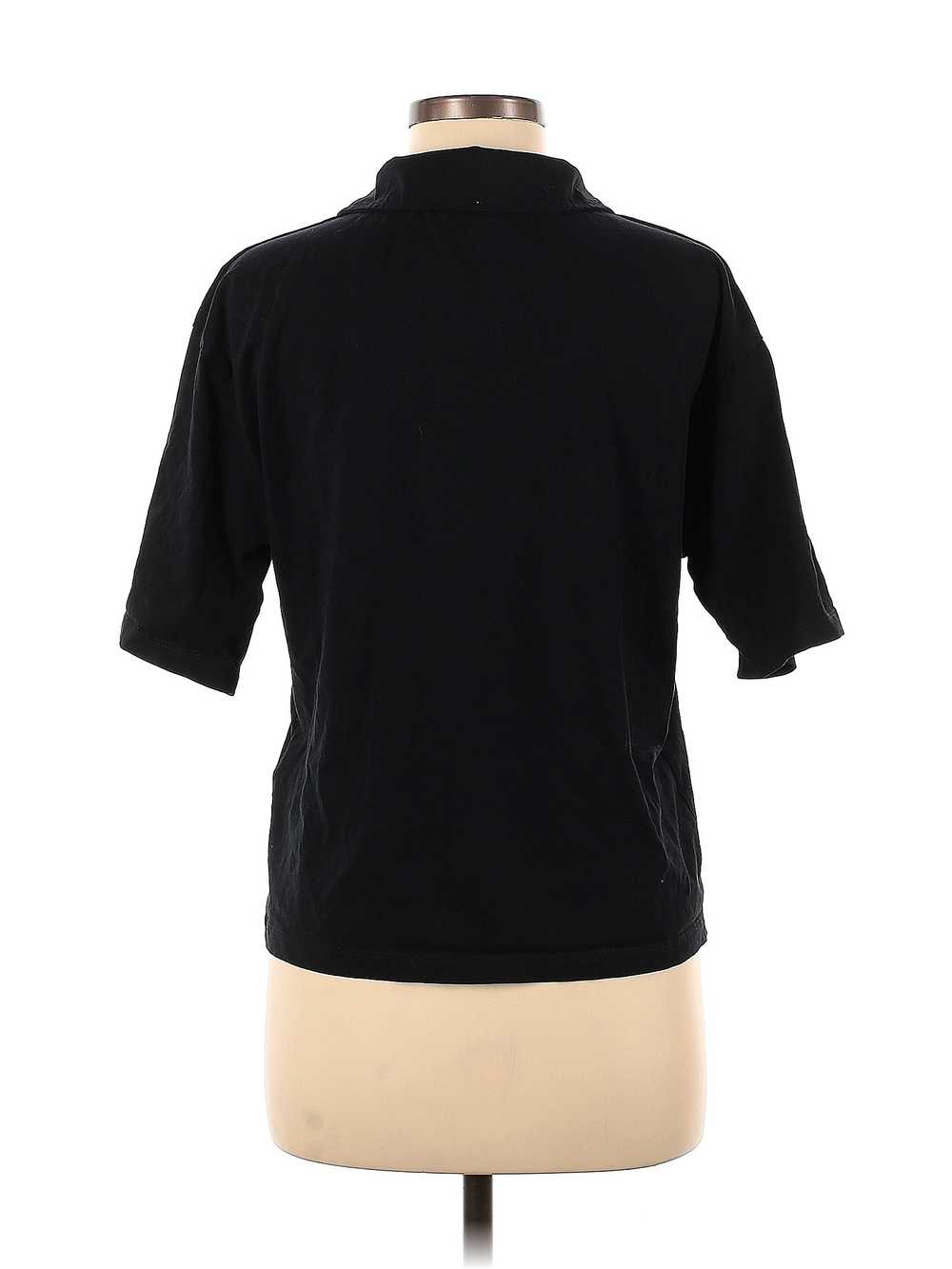 BA&SH Women Black Short Sleeve Blouse M - image 2