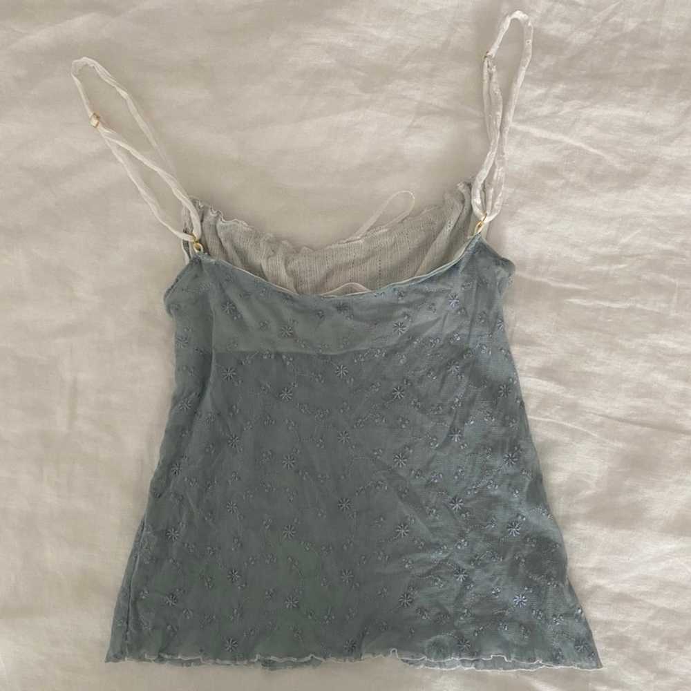 handmade mesh cami - image 2