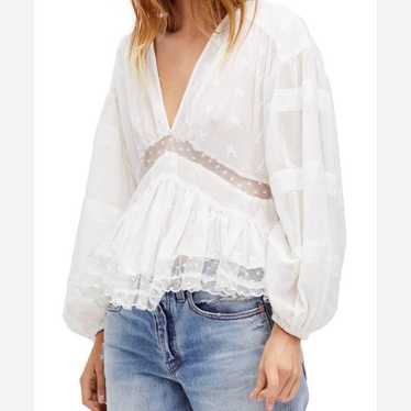 Free People nostalgic feels blouse