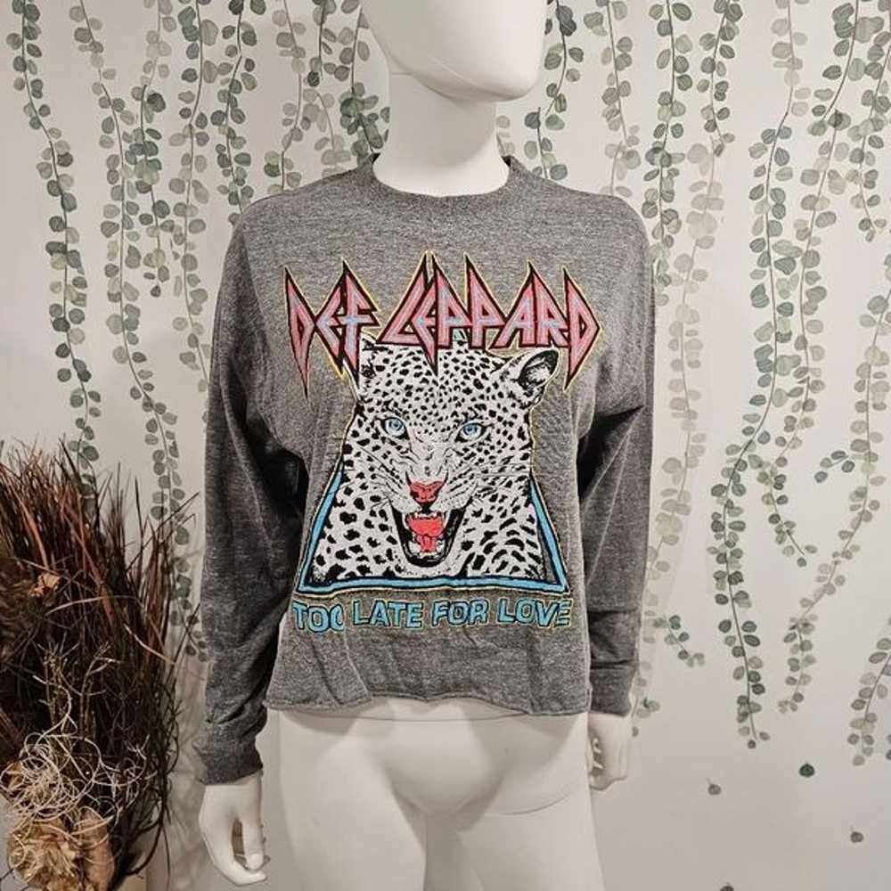 NWOT Daydreamer Gray Def Leppard Too Late For Lov… - image 3