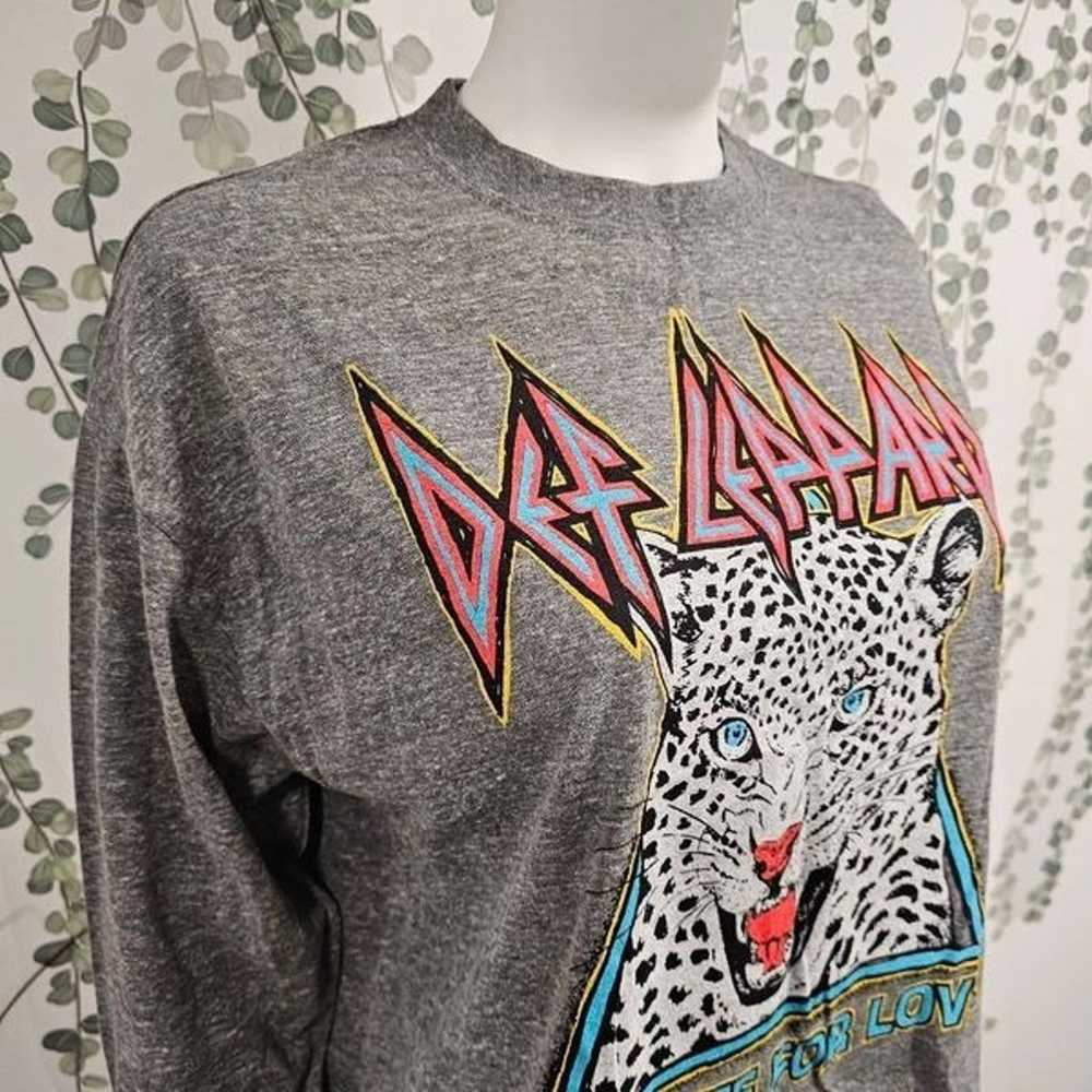 NWOT Daydreamer Gray Def Leppard Too Late For Lov… - image 5