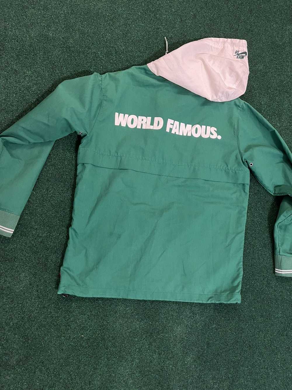 Supreme Supreme 2009 SB Jacket Green World Famous… - image 2