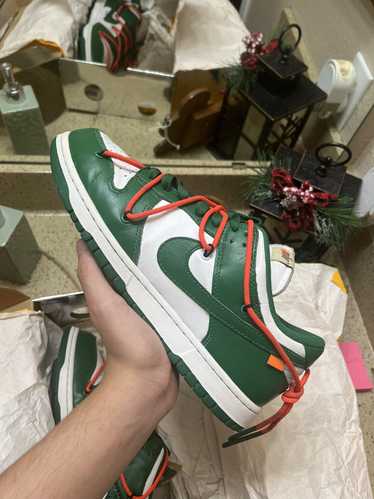 Nike × Off-White Nike dunk lows off white “pine gr