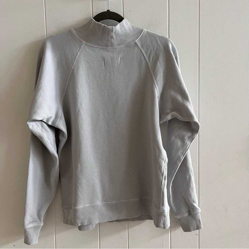 Agolde Mock Neck Grey Sweatshirt - image 7