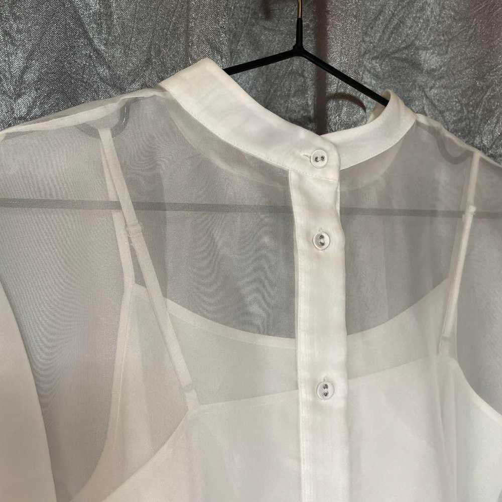 Salford Organza Blouse Sheer Top 36 - image 5