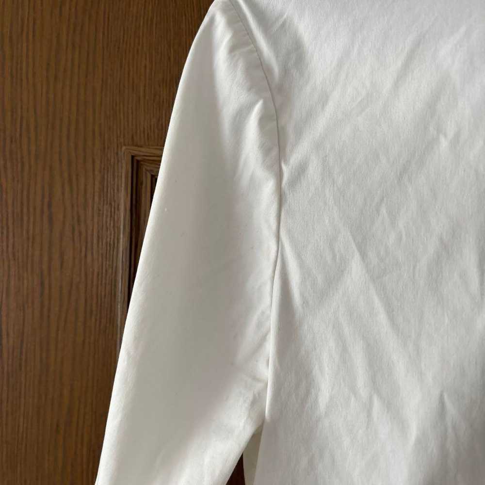 Theory White Long Sleeve Cutter Shirt S Size - image 4