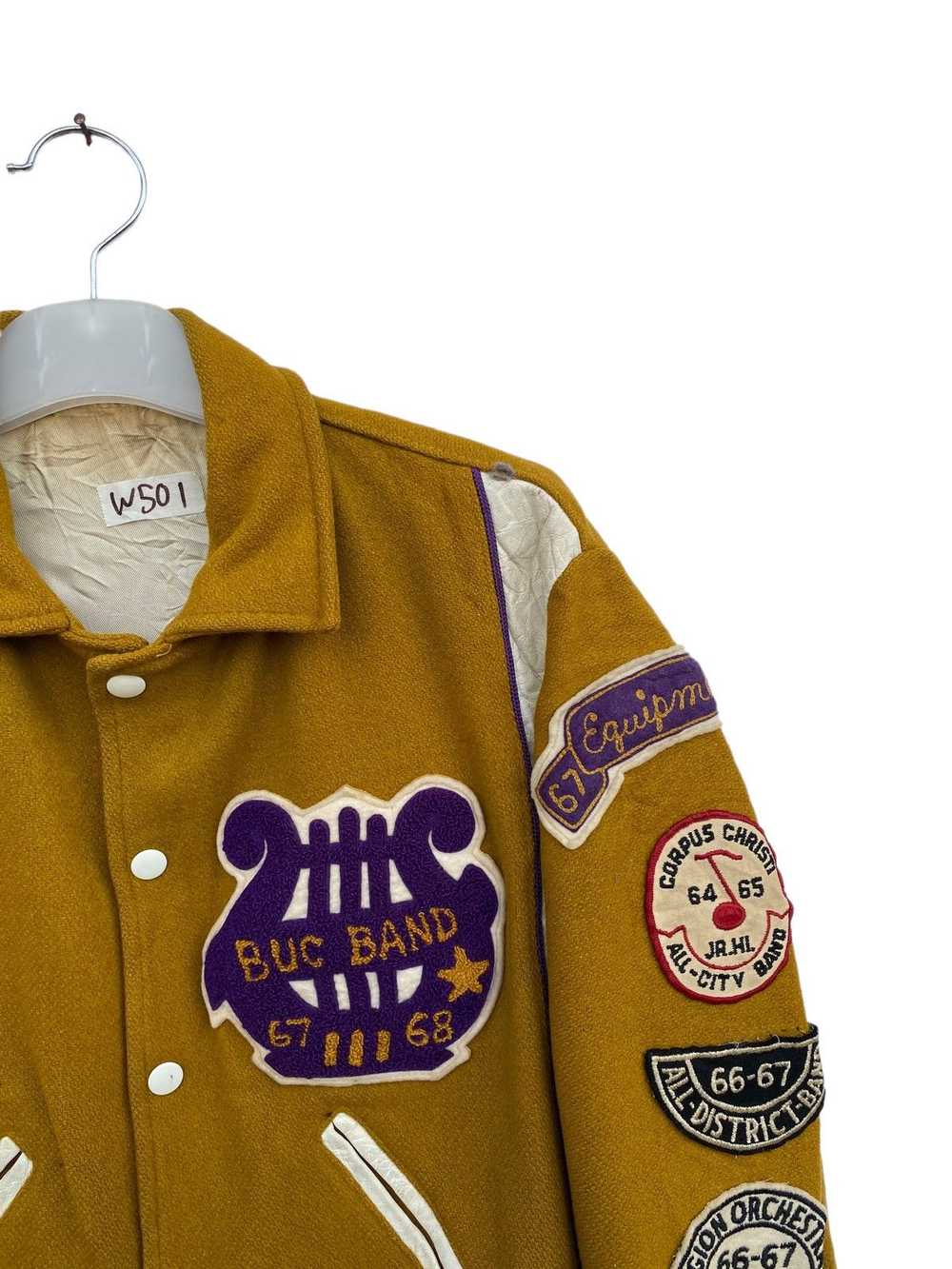 Varsity Jacket × Vintage Vintage 1967/68 Buc Band… - image 5