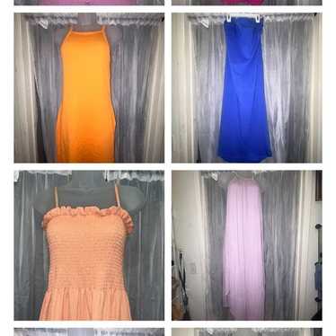 Dress lot 8 womens size M/L Summer dress LOT - image 1