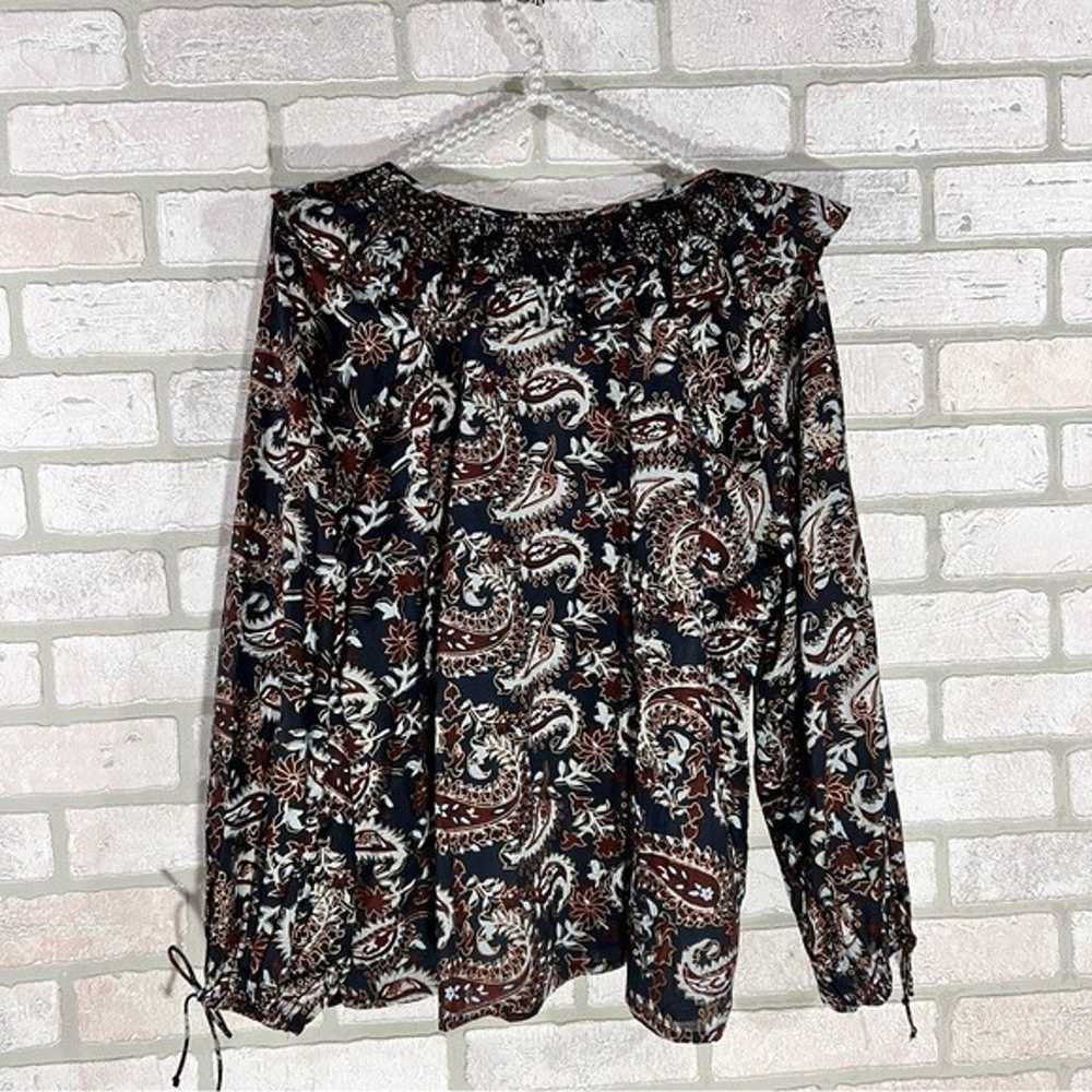 Cleobella Jillian Blouse in Avalon Block Print Si… - image 9