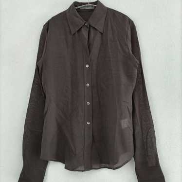 Theory Luxe / Wool Blend Blouse