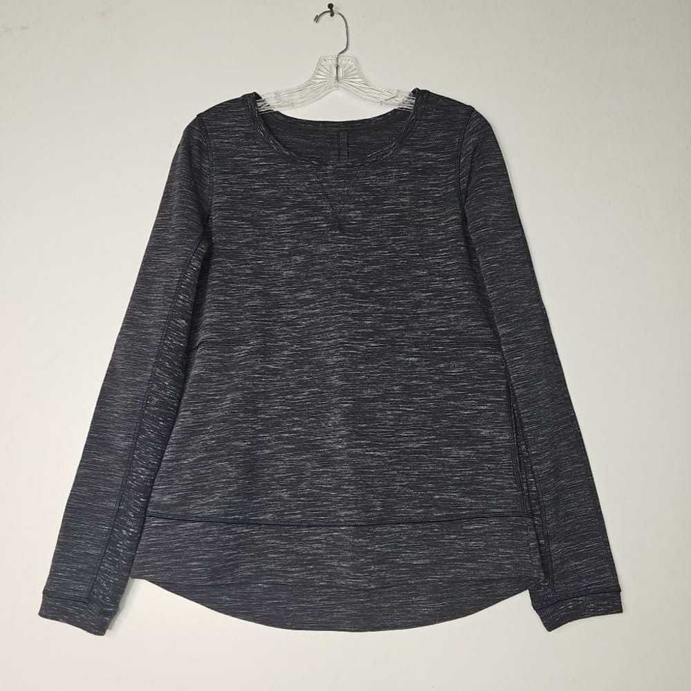 Lululemon Exhalation Pullover IIHeathered Marled … - image 4