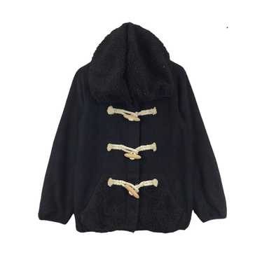 Hooded coat with issey - Gem
