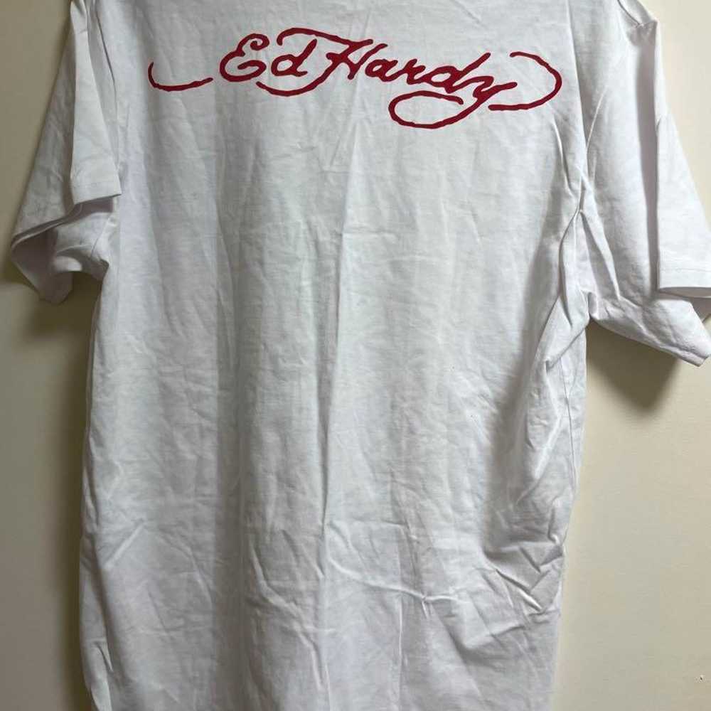 Ed Hardy T-shirt White - image 2