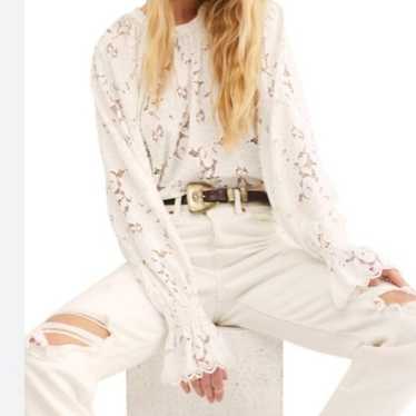 Free People OLIVIA LACE TOP