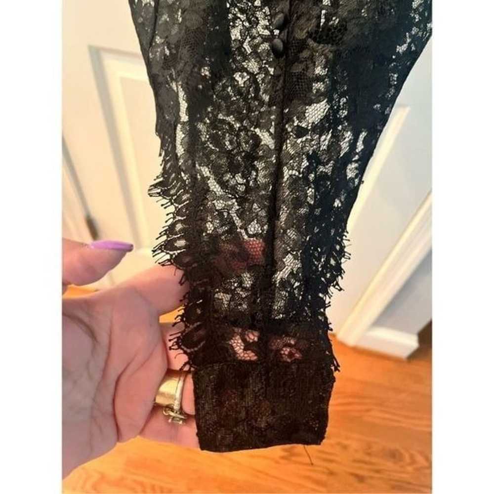 Victoria’s Secret Gold Label Black Lace Satin But… - image 4