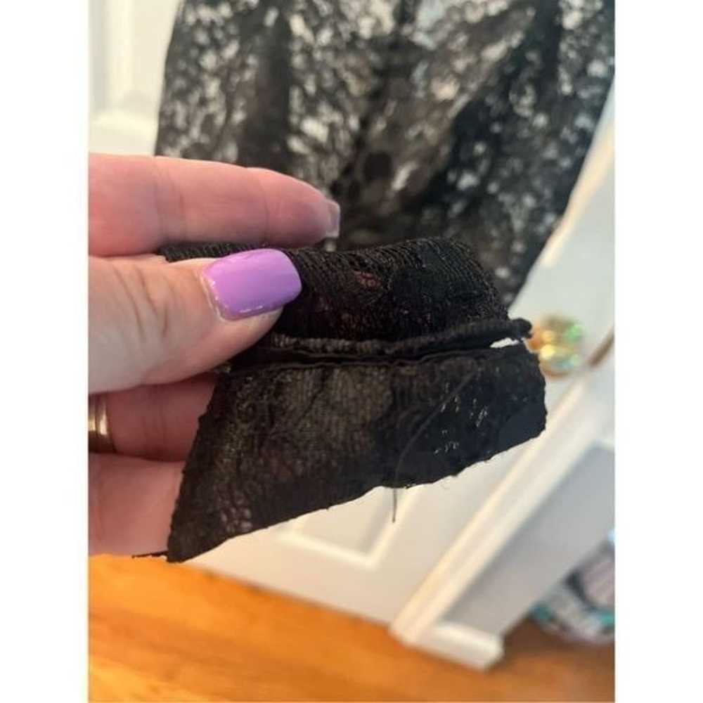 Victoria’s Secret Gold Label Black Lace Satin But… - image 5