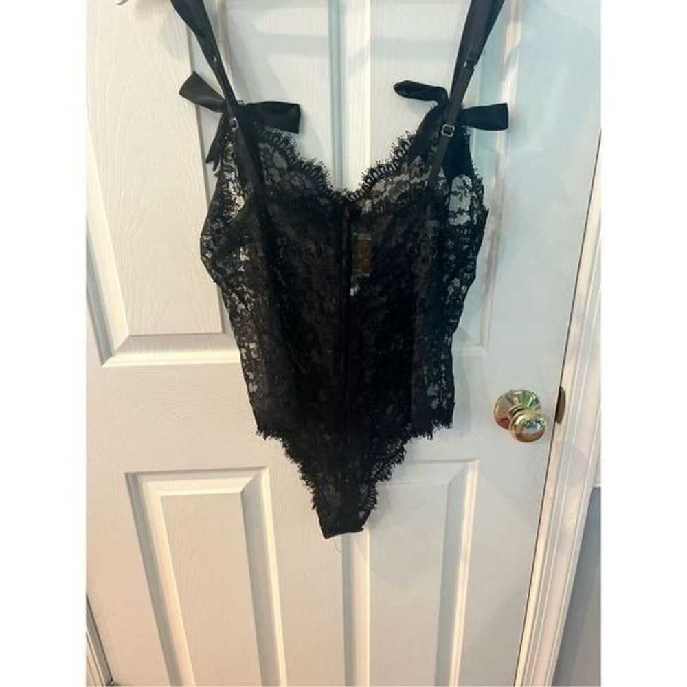 Victoria’s Secret Gold Label Black Lace Satin But… - image 6