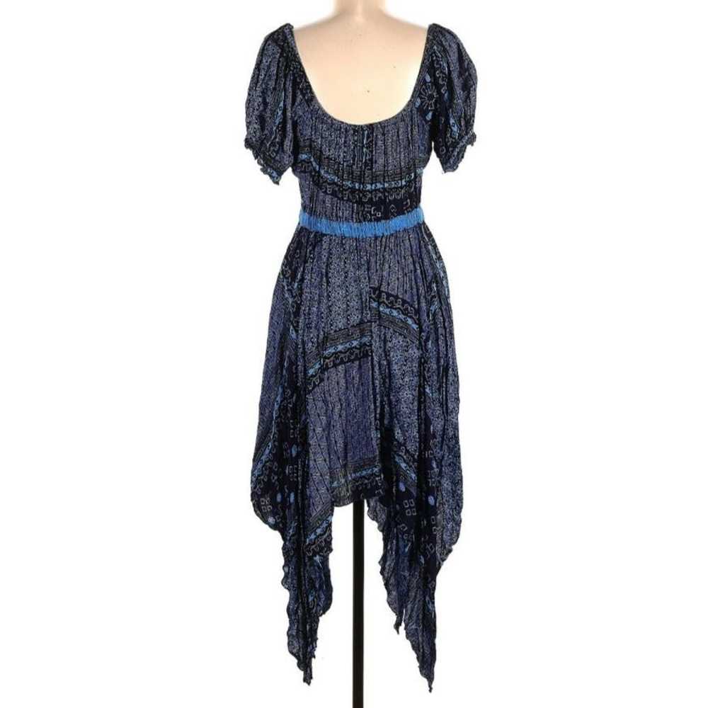 Vintage Asymmetrical Boho Dress - image 2