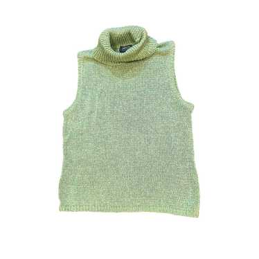 Lafayette 148 New York Light Green Knit Sleeveless