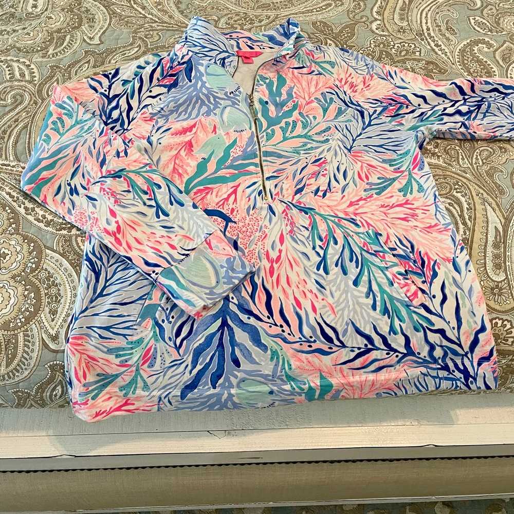 Women’s  Lilly Pulitzer half zip - image 2