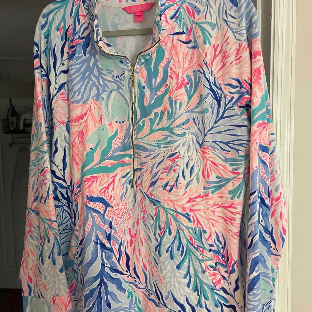 Women’s  Lilly Pulitzer half zip - image 3