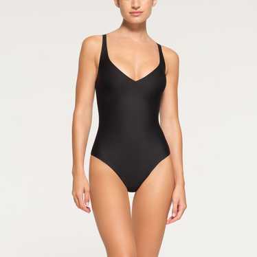 SKIMS Body Unlined Plunge Thong Bodysuit - image 1