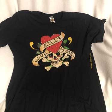 Ed Hardy By Christian Audigier Love Kills Slowly T