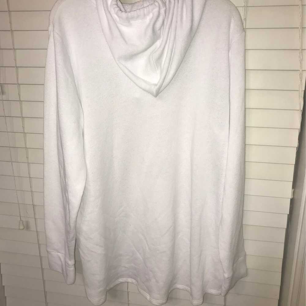 Michael Kors one XL ladies white pull ov - image 5