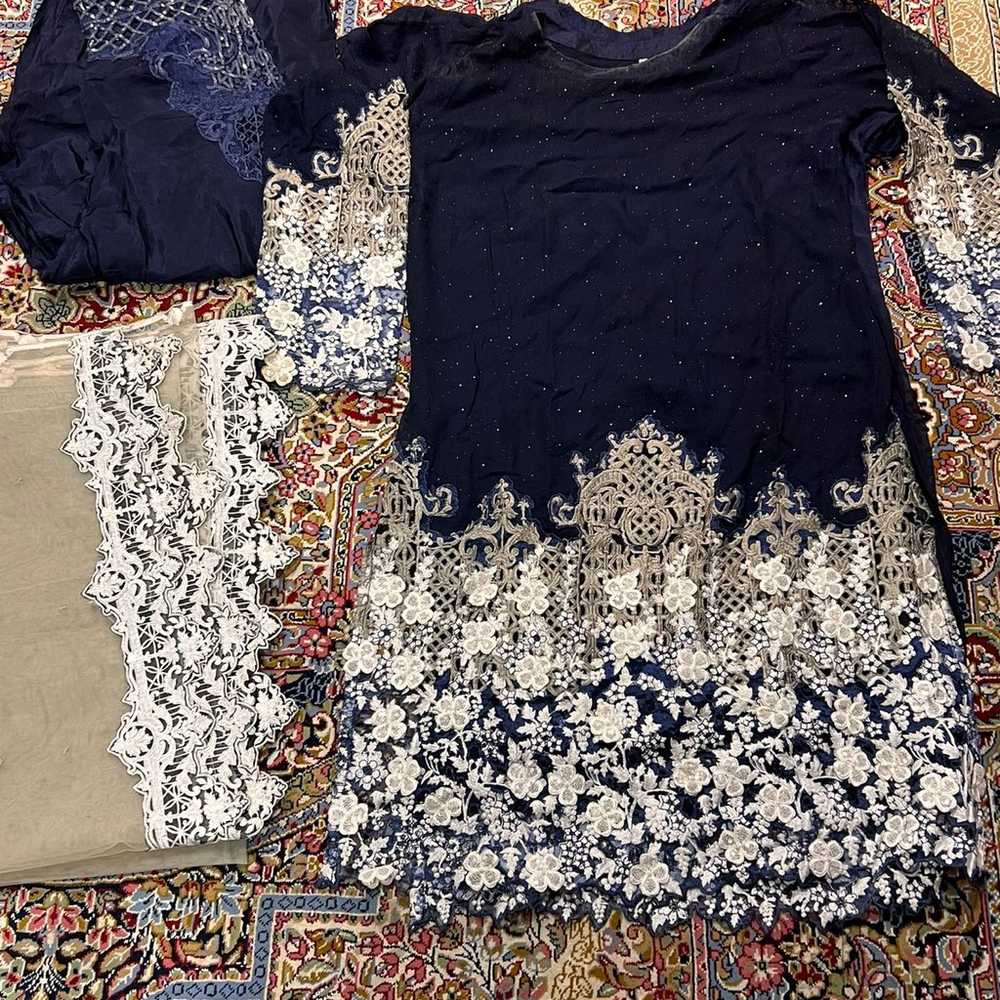 4 piece Pakistani dress - image 1