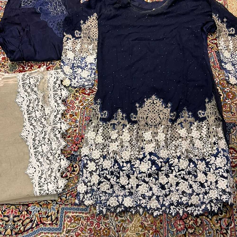 4 piece Pakistani dress - image 2