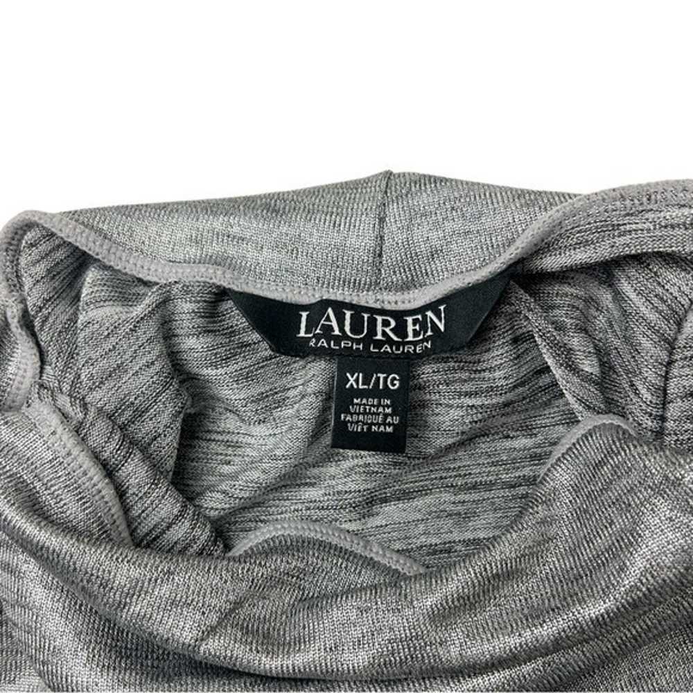 Lauren Ralph Lauren Black Label Metallic Turtlene… - image 4