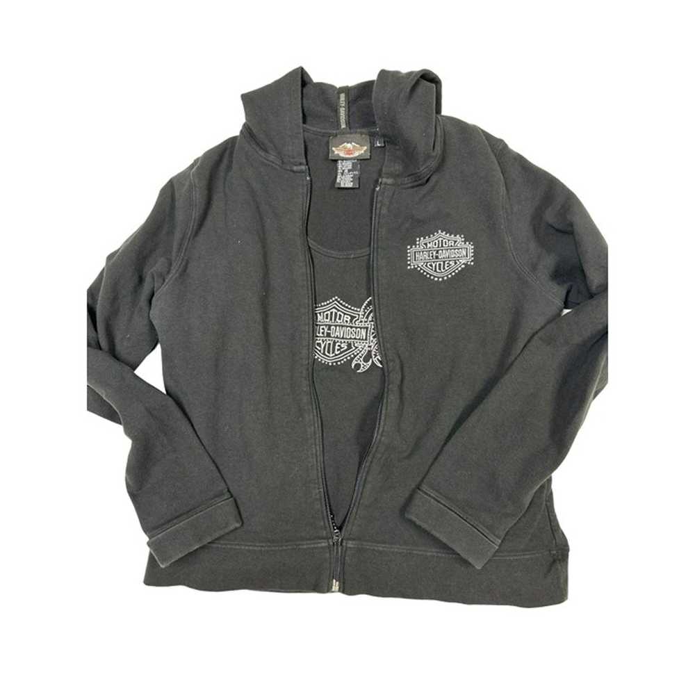 Harley-Davidson Motorclothes  Zip up Hoodie and M… - image 1