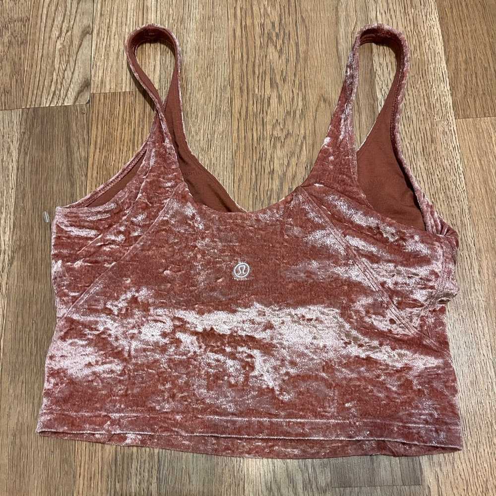 NWOT Lululemon align velvet tank - image 1