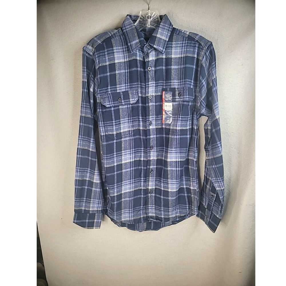 George New George Mens XS Extra Small Flannel Shi… - image 1