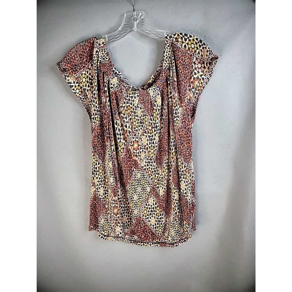 Vintage LC Lauren Conrad Womens L Large Blouse Re… - image 2