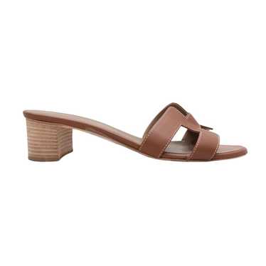 Hermès Leather sandal - image 1