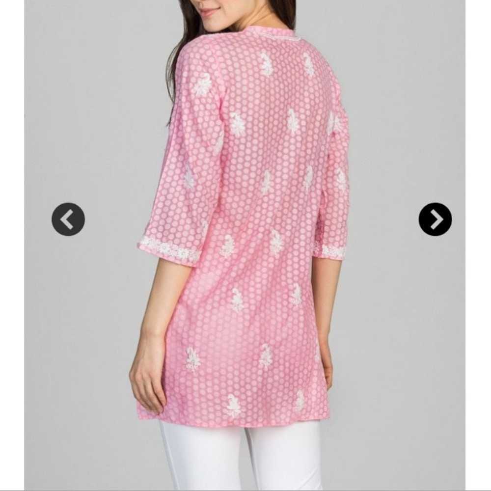 AMAYA MELISSA PINK COTTON TUNIC - image 2