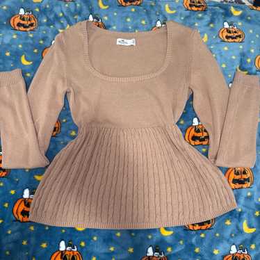 hollister babydoll long sleeve