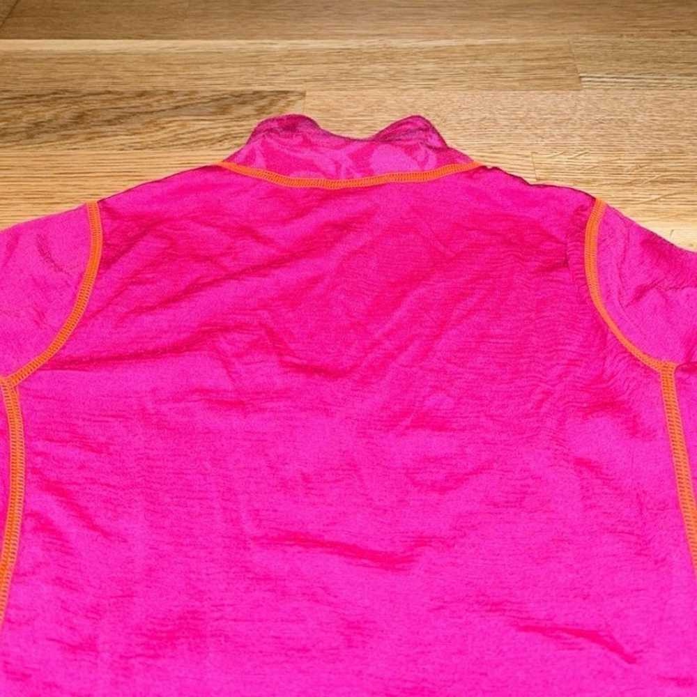 Kari Traa Merino Wool Blend Half Zip Pink Orange … - image 12