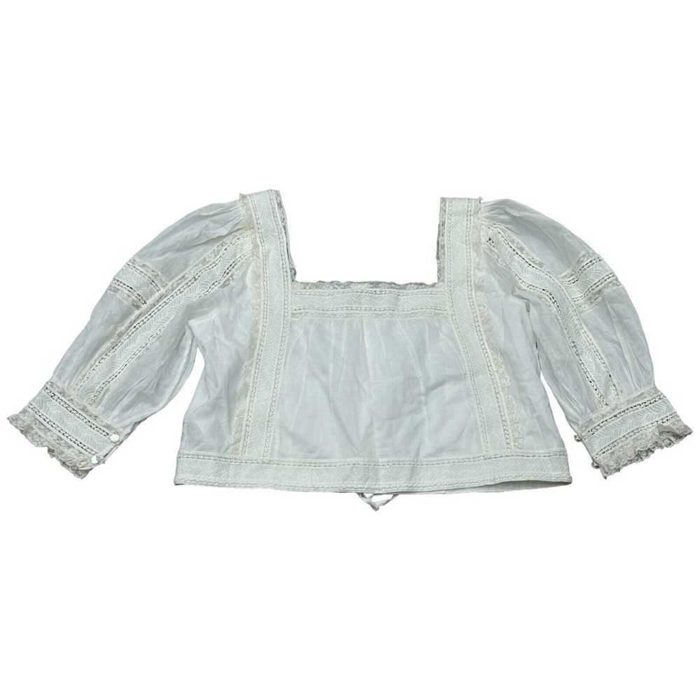 Polo Ralph Lauren Voile Blouse Top Womens Size 6 … - image 12