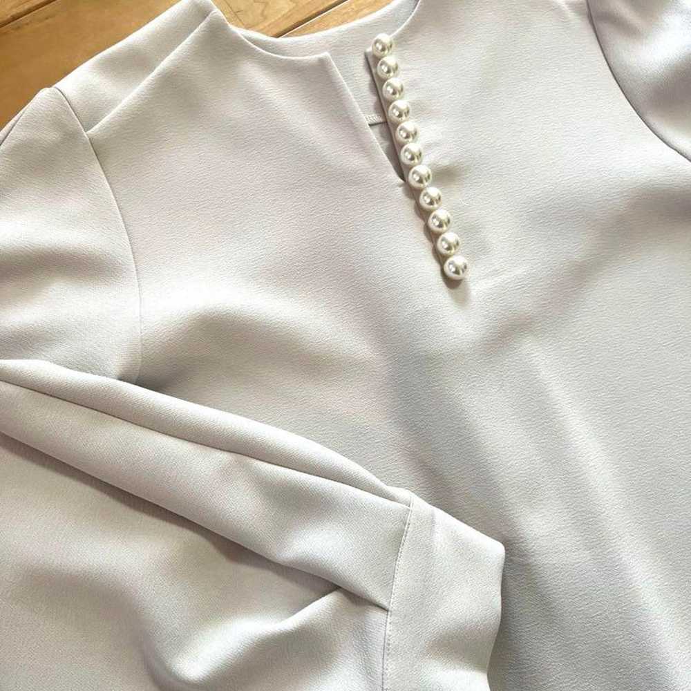 TONAL Pearl Key Neck Blouse - image 6