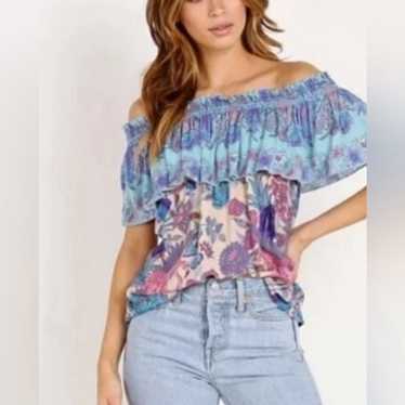 Spell Siren Song Off Shoulder Blouse - image 1